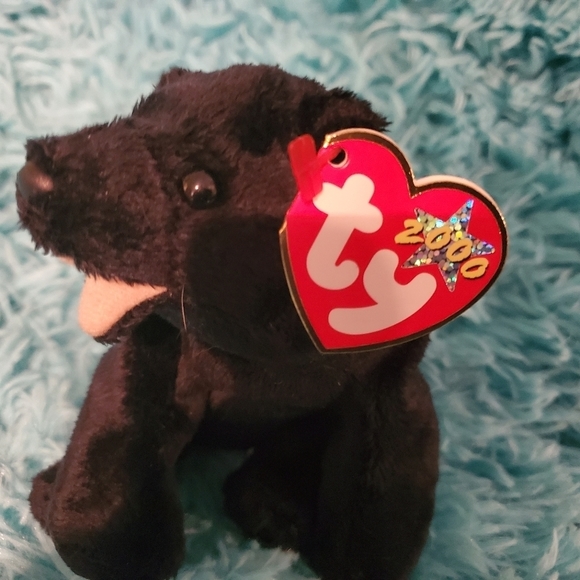 Ty Beanie Baby: Cinders the Black Bear ***Retired*** - Picture 2 of 4